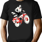 Pee Wee Herman_S Big Adventure Bike Funny Peewee T-Shirt for Men & Women, T-Shirts Graphic Tee - Black