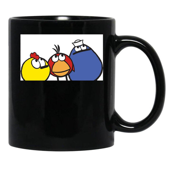 Peep and The Big Wide World Black Coffee Mug, Gift Coffee Mug - Black