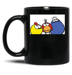 Peep and The Big Wide World Black Coffee Mug, Gift Coffee Mug