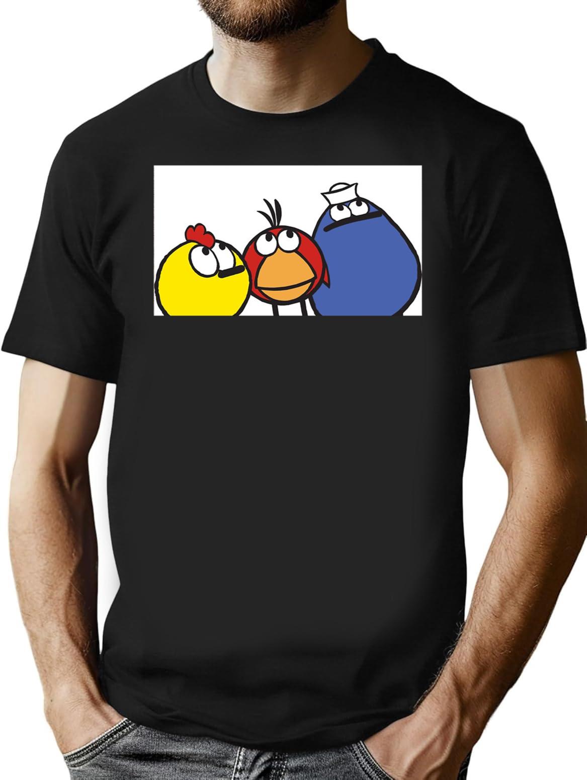 Peep and The Big Wide World Premium Heavyweight Cotton T-Shirt - Black
