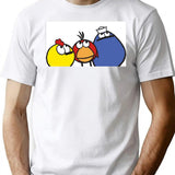 Peep and The Big Wide World Premium Heavyweight Cotton T-Shirt - White