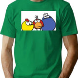 Peep and The Big Wide World Premium Heavyweight Cotton T-Shirt - Green