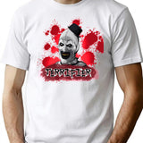 People Call Me Art The Clown Retro Vintage T-Shirt for Men & Women, T-Shirts Graphic Tee - White