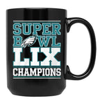 Philadelphia Super Champions Black Coffee Mug, Gift Coffee Mug
