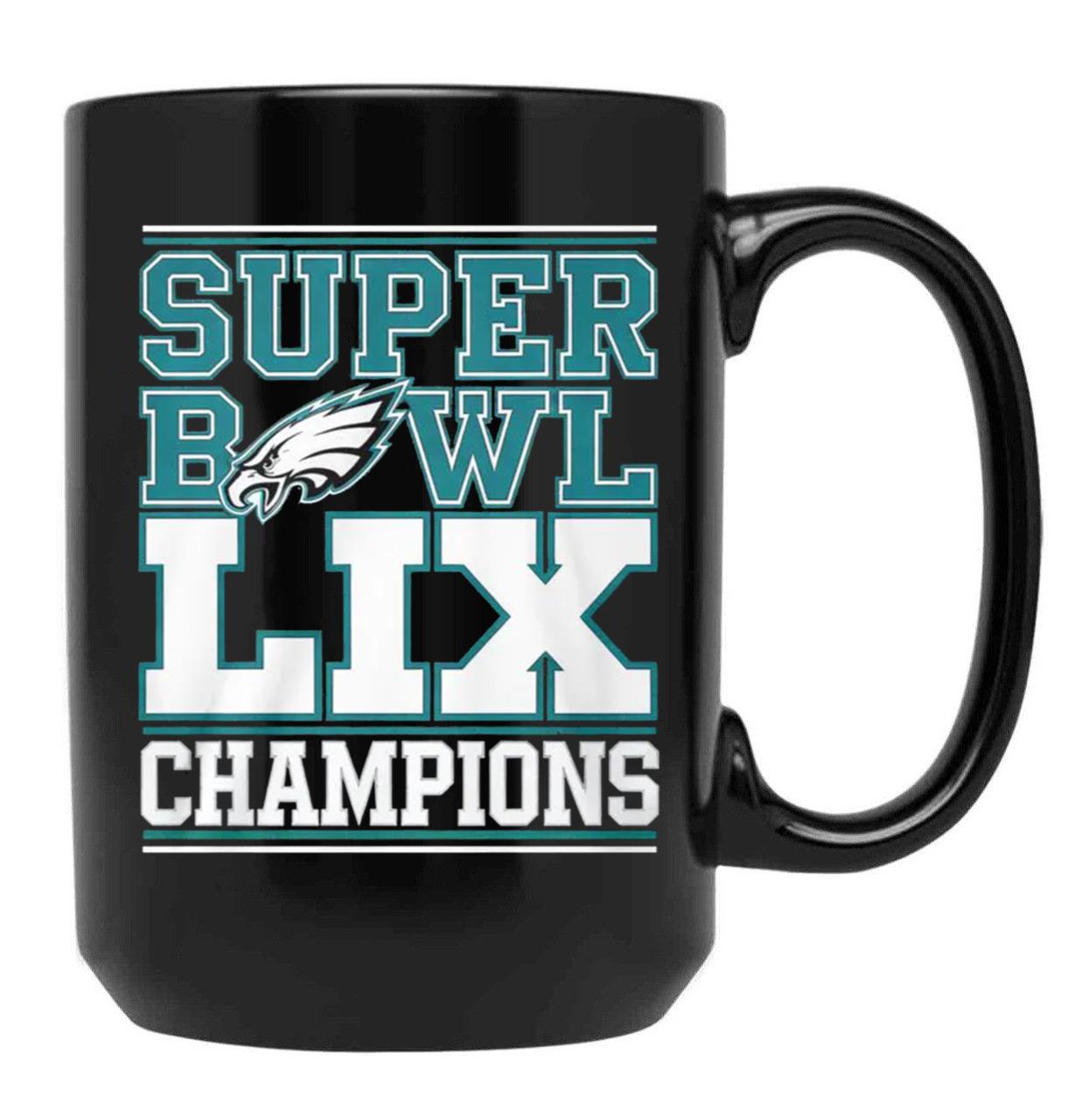Philadelphia Super Champions Black Coffee Mug, Gift Coffee Mug