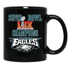 Philadelphia Super Champions Black Coffee Mug, Gift Coffee Mug - Black
