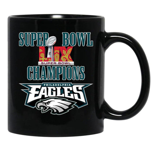 Philadelphia Super Champions Black Coffee Mug, Gift Coffee Mug - Black