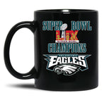 Philadelphia Super Champions Black Coffee Mug, Gift Coffee Mug
