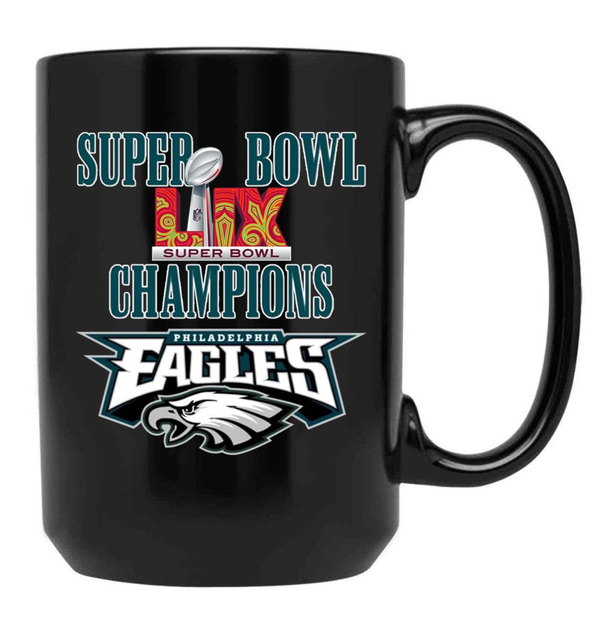 Philadelphia Super Champions Black Coffee Mug, Gift Coffee Mug