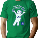 Pit Pat T-Shirt for Men & Women, T-Shirts Graphic Tee - Green