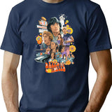Play Funny T-Shirt for Men & Women, T-Shirts Graphic Tee - Navy