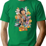 Play Funny T-Shirt for Men & Women, T-Shirts Graphic Tee - Green