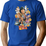 Play Funny T-Shirt for Men & Women, T-Shirts Graphic Tee - Blue