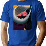 Poetry Mr.Dumb T-Shirt for Men & Women, T-Shirts Graphic Tee - Blue