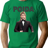 Poida T-Shirt for Men & Women, T-Shirts Graphic Tee - Green