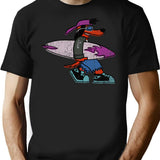 Poochie T-Shirt for Men & Women, T-Shirts Graphic Tee - Black