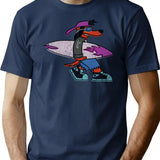 Poochie T-Shirt for Men & Women, T-Shirts Graphic Tee - Navy