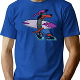 Poochie T-Shirt for Men & Women, T-Shirts Graphic Tee - Blue
