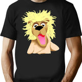 Pookie The Lion T-Shirt for Men & Women, T-Shirts Graphic Tee - Black