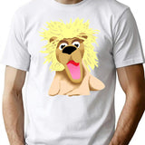 Pookie The Lion T-Shirt for Men & Women, T-Shirts Graphic Tee - White