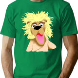 Pookie The Lion T-Shirt for Men & Women, T-Shirts Graphic Tee - Green