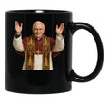 Pop Leo Xiv Black Coffee Mug - Black