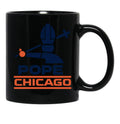 Pope Chicago Pope Robert Prevost Religious Pope Jesus Christian White Sox Black Coffee Mug - Black