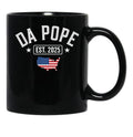 Pope Leo Est.2025 Black Coffee Mug - Black