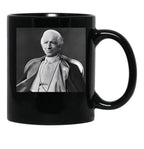 Pope Leo Xiii Black Coffee Mug - Black