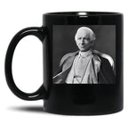 Pope Leo Xiii Black Coffee Mug