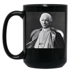 Pope Leo Xiii Black Coffee Mug