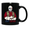 Pope Leo Xiv American Pope 2025 Robert Prevost Black Coffee Mug - Black