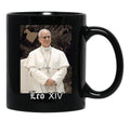 Pope Leo Xiv Fan Art Merch (1) Black Coffee Mug - Black