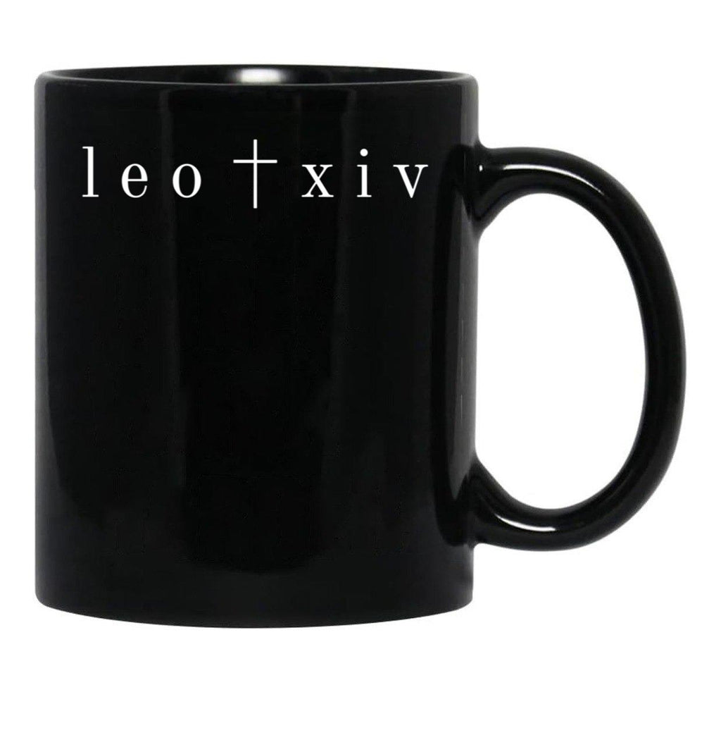 Pope Leo Xiv New Pope Black Coffee Mug - Black
