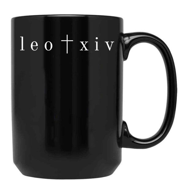Pope Leo Xiv New Pope Black Coffee Mug - Black