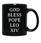 Pope Leo Xiv (2) Black Coffee Mug - Black
