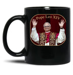 Pope Leo Xiv (5) Black Coffee Mug