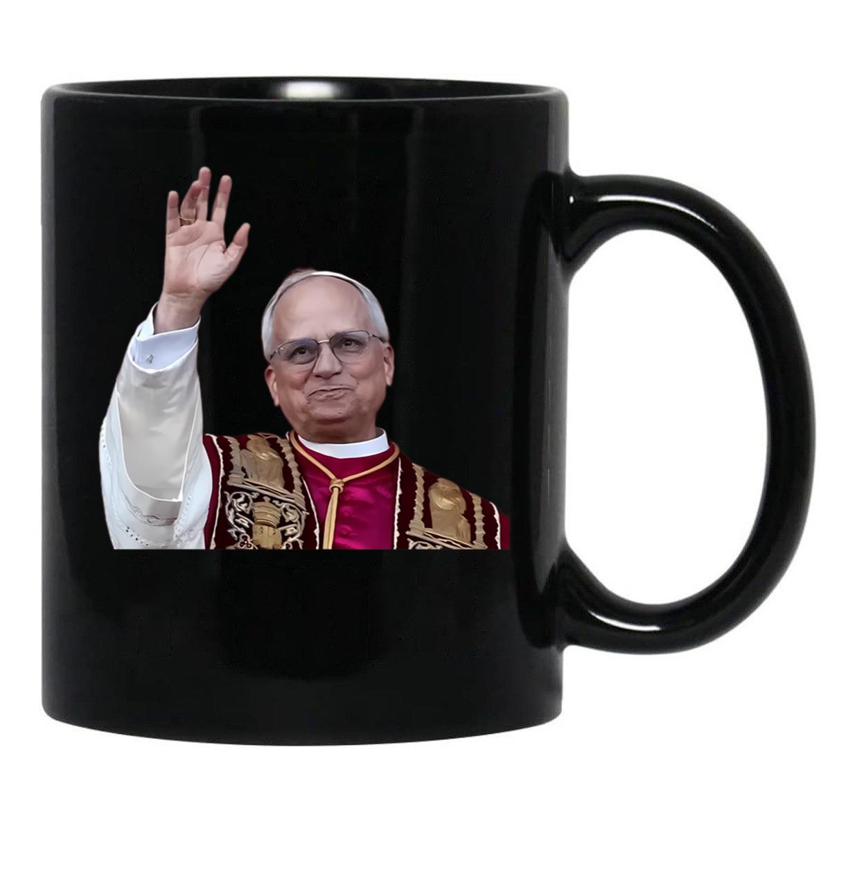 Pope Leo Xiv (6) Black Coffee Mug - Black