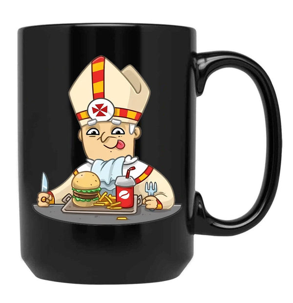 Pope Leo Xiv Black Coffee Mug - Black