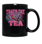 Popomu Alastor - That's The Tea - Hazbin Hotel Essential Black Coffee Mug, Gift Coffee Mug - Black