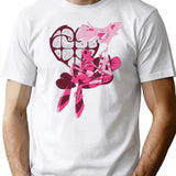 Popomu Angel Dust and Fat Nugget Valentines Night - Hazbin Hotel Essential Premium Heavyweight Cotton T-Shirt - White
