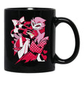 Popomu Blitzo x Stolas Helluva Boss Essential Black Coffee Mug, Gift Coffee Mug - Black