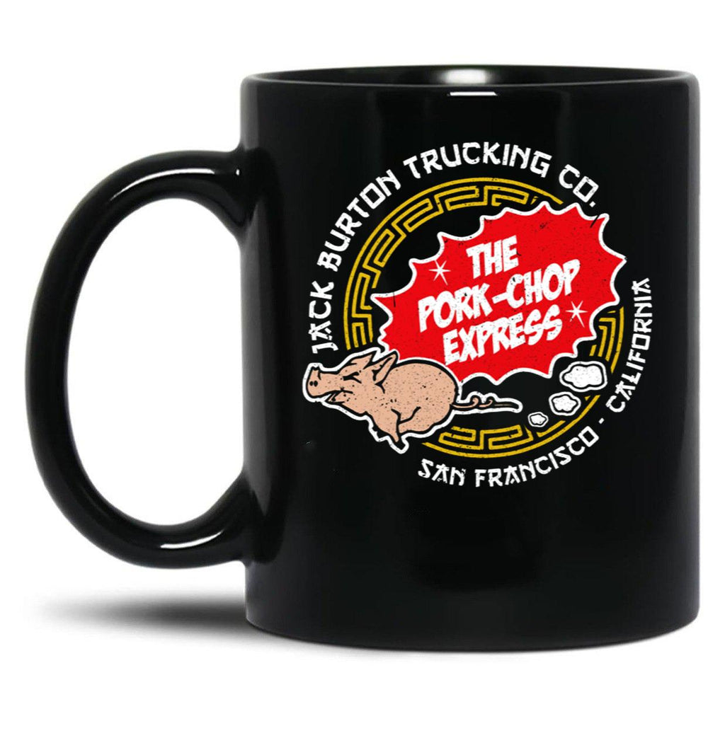 Pork Chop Express San Francisco Black Coffee Mug, Gift Coffee Mug