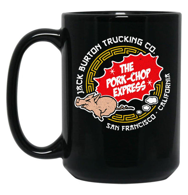 Pork Chop Express San Francisco Black Coffee Mug, Gift Coffee Mug - Black