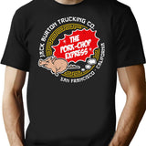 Pork Chop Express San Francisco Premium Heavyweight Cotton T-Shirt - Black