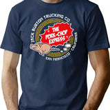 Pork Chop Express San Francisco Premium Heavyweight Cotton T-Shirt - Navy