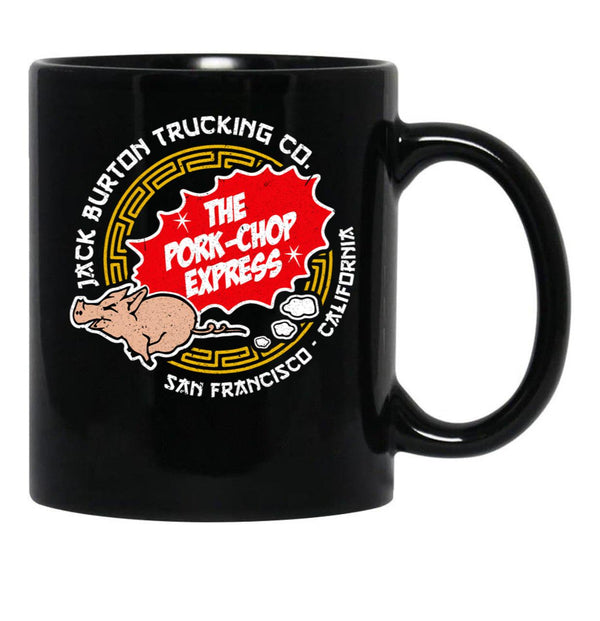 Pork Chop Express San Francisco Black Coffee Mug, Gift Coffee Mug - Black