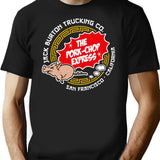 Pork Chop Express San Francisco Premium Heavyweight Cotton T-Shirt - Black