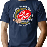 Pork Chop Express San Francisco Premium Heavyweight Cotton T-Shirt - Navy