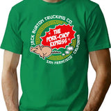 Pork Chop Express San Francisco Premium Heavyweight Cotton T-Shirt - Green